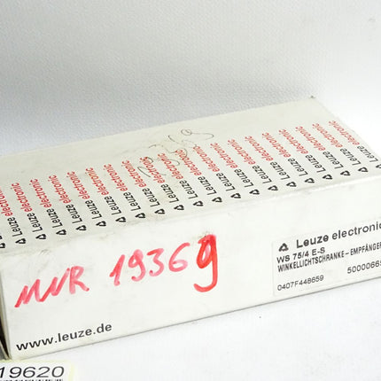 Leuze electronic Winkellichtschranke-empfänger WS75/4E-S 50000665 / Neu OVP