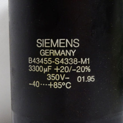 Siemens Kondensator B43455-S4338-M1 3300uF +20/-20% 350V