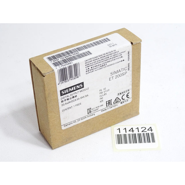 Siemens ET200SP DO 6ES7132-6BF60-0AA0 6ES7 132-6BF60-0AA0 / Neu OVP versiegelt - Maranos.de