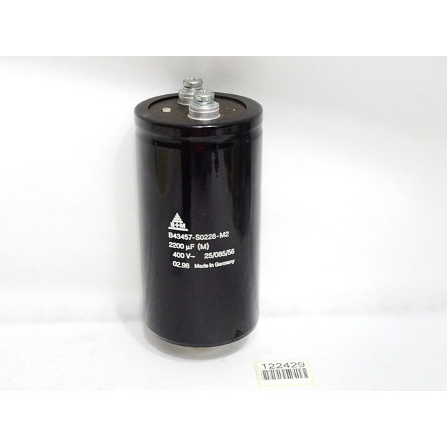 S+M Kondensator B43457-S0228-M2 2200uF 400V