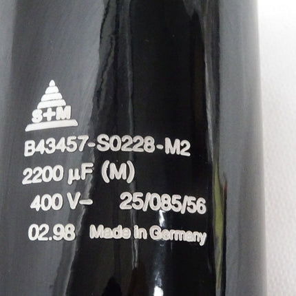 S+M Kondensator B43457-S0228-M2 2200uF 400V