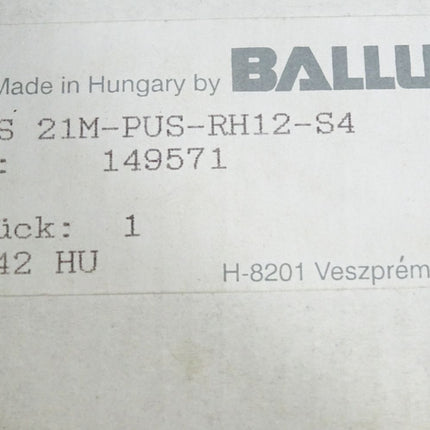 Balluff Lichttaster BOS0035 BOS 21M-PUS-RH12-S4 / Neu OVP