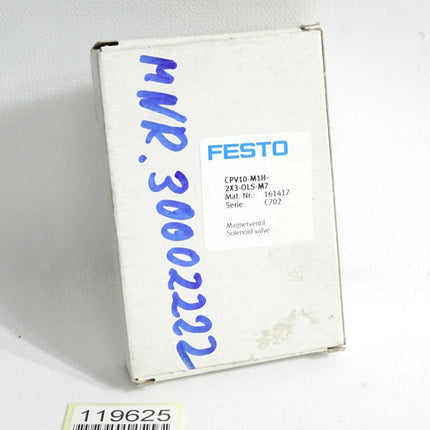 Festo Magnetventil CPV10-M1H-2X3-OLS-M7 161417 / Neu OVP - Maranos.de