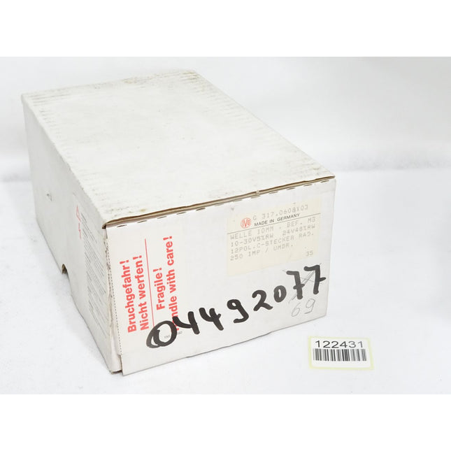 IRION&VOSSELER Drehgeber G317.0608X03 250Imp / Neu OVP