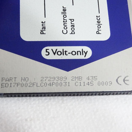 Phoenix Contact Interbus Flashcard 2729389 IBS MC FLASH 2MB - Maranos.de