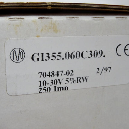 IRION&VOSSELER Drehgeber GI355.060C309 250Imp / Neu OVP versiegelt