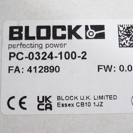 Block PC-0324-100-2 Primär getaktetes Schaltnetzteil / Neu OVP - Maranos.de