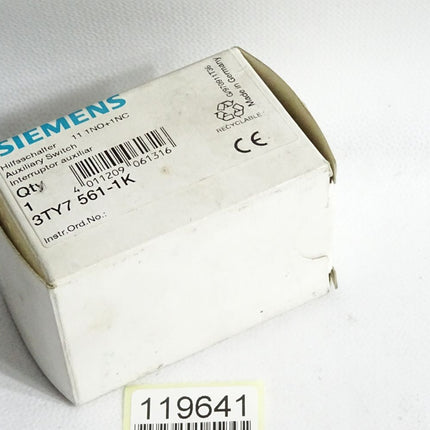 Siemens Hilffschalter 3TY7561-1K / Neu OVP