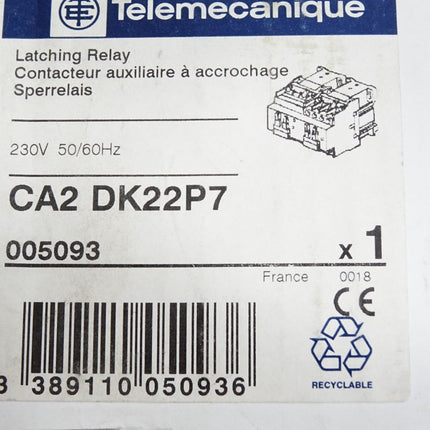 Telemecanique Sperrelais CA2 DK22P7 CA2DK22P7 / Neu OVP - Maranos.de