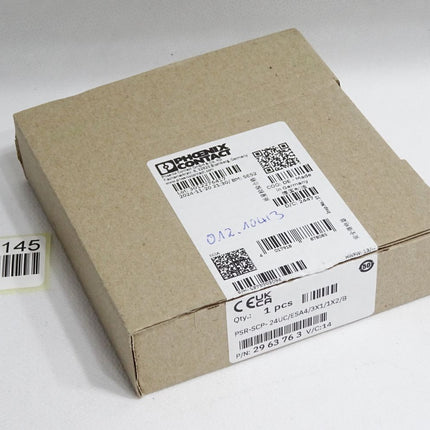 Phoenix Contact 2963763 PSR-SCP- 24UC/ESA4/3X1/1X2/B Sicherheitsrelais / Neu OVP - Maranos.de