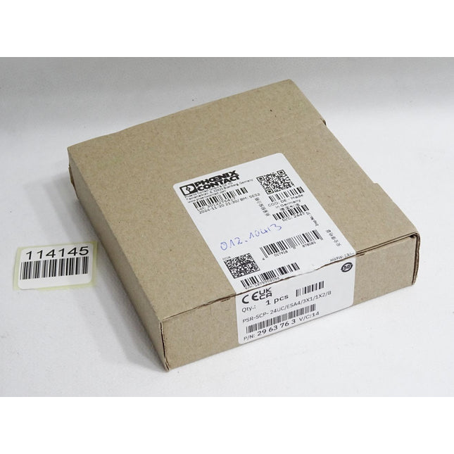 Phoenix Contact 2963763 PSR-SCP- 24UC/ESA4/3X1/1X2/B Sicherheitsrelais / Neu OVP - Maranos.de
