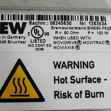 SEW Eurodrive Umrichter 08277362 MDX61B0011-5A3-4-0T 1.1kW + DFE32B / Unbenutzt - Maranos.de