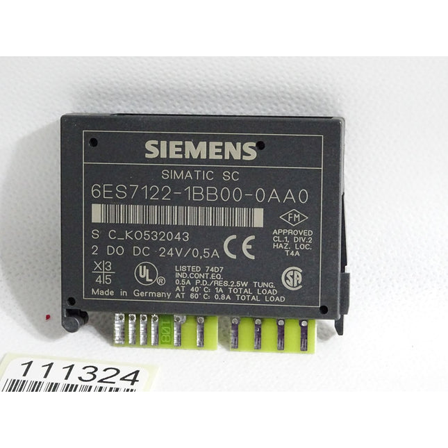 Siemens Simatic SC Electronic Submodule 6ES7122-1BB00-0AA0  6ES7 122-1BB00-0AA0 - Maranos.de
