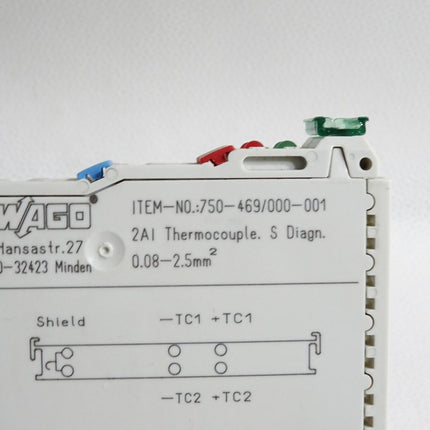 Wago 2-Kanal-Analogeingang 750-469 / 000-001 750-469/000-001 - Maranos.de