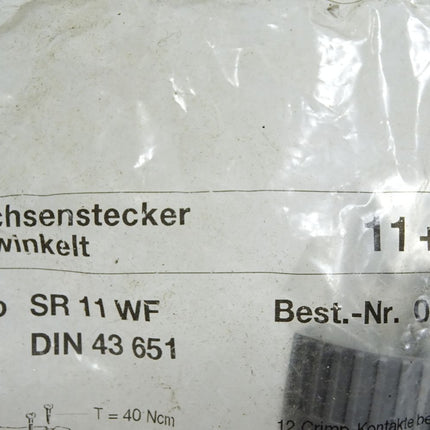 Euchner Buchsenstecker gewinkelt 054773 SR11WF / Neu OVP - Maranos.de