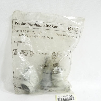 Euchner Steckverbinder 024999 SR6WFPG11R / Neu OVP