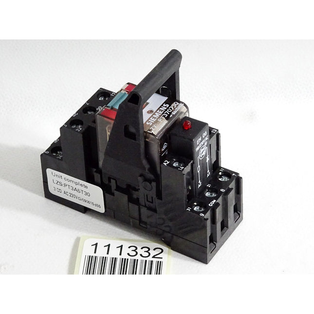 Siemens Simirel Relais mit Sockel PT3A5T30 PT370730 PT78730 - Maranos.de