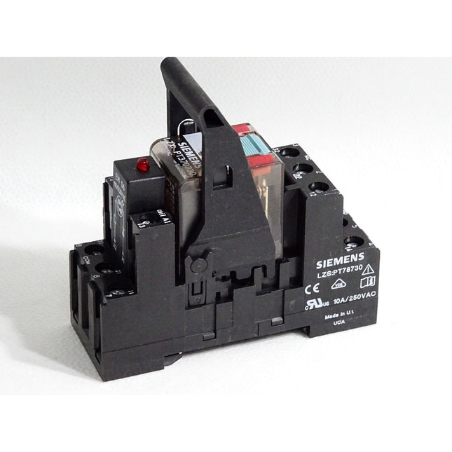 Siemens Simirel Relais mit Sockel PT3A5T30 PT370730 PT78730 - Maranos.de