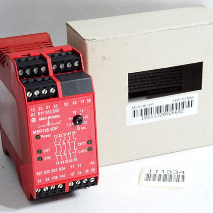 Allen Bradley Guardmaster MSR138.1DP Monitoring Safety Relay / Neu OVP - Maranos.de