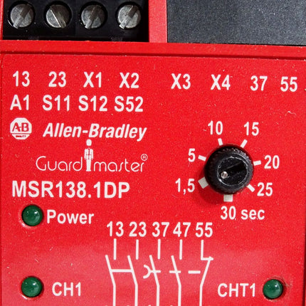 Allen Bradley Guardmaster MSR138.1DP Monitoring Safety Relay / Neu OVP - Maranos.de