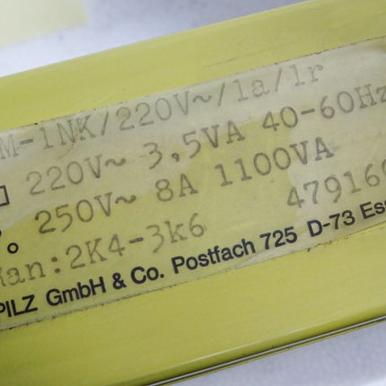 Pilz Sicherheitsrelais 479160 P1M-1NK/220VAC/1A/1R