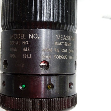 Cleco Winkelschrauber 17EA28AM3 RPM 465 MAX TORQUE 28.0