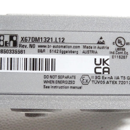 B&R X67DM1321.L12 Rev.N0 16 digitale Kanäle / Neu - Maranos.de
