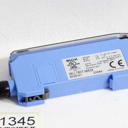 Sick 6039101 WLL180T-M434 Lichtleiterverstärker / Neu - Maranos.de