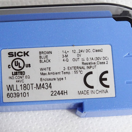 Sick 6039101 WLL180T-M434 Lichtleiterverstärker / Neu - Maranos.de
