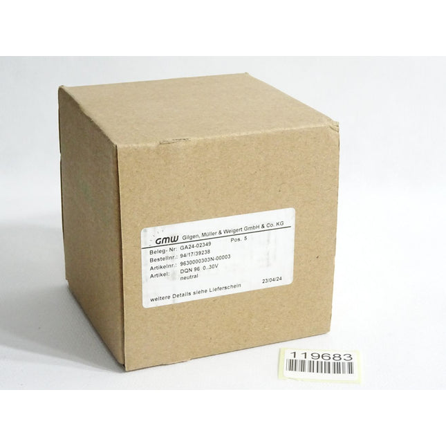 GMW Voltmeter DQN 96 0..30V neutral 9630000303N-00003 / Neu OVP - Maranos.de