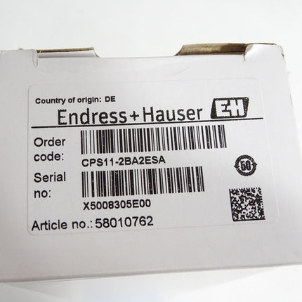 Endress+Hauser Orbisint pH-Sonde CPS11-2BA2ESA 58010762 / Neu OVP - Maranos.de