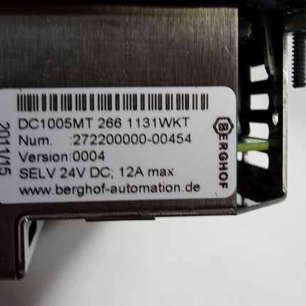 Berghof Automation Panel Weiss PC3+ DC1005MT 266 1131WKT / Neu OVP - Maranos.de