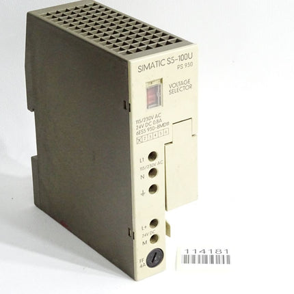Siemens Power Supply 6ES5930-8MD11 6ES5 930-8MD11 - Maranos.de