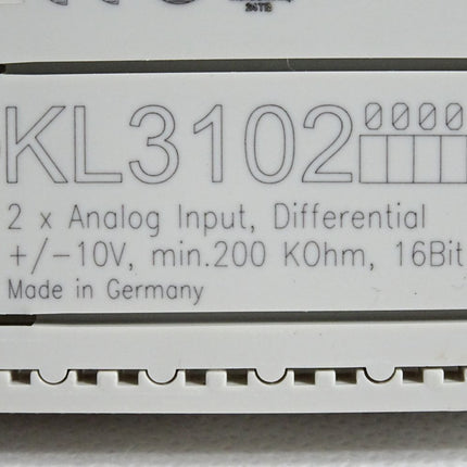 Beckhoff KL3102 0000 analoge Eingangsklemme - Maranos.de