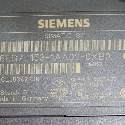 Siemens ET200M IM153-1 6ES7153-1AA02-0XB0 6ES7 153-1AA02-0XB0