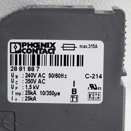 Phoenix Contact 2881887 FLT-CP-350-ST Überspannungsschutz-Stecker Typ 1 - Maranos.de