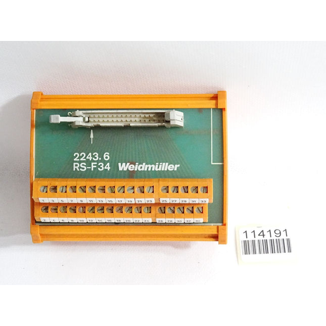 Weidmüller 2243.6 RS-F34 Schnittstelle Übergabemodul - Maranos.de