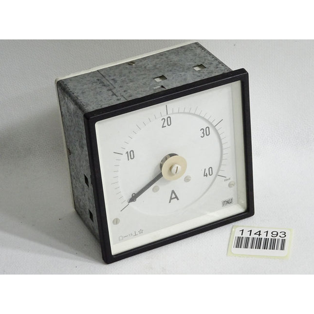 MW Amperemeter ES0-P02 0...40A - Maranos.de