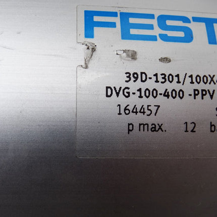 Festo Normzylinder DVG-100-400-PPV 164457 / Unbenutzt mit Lagerspuren - Maranos.de
