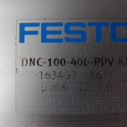 Festo Normzylinder DNC-100-400-PPV-KP 163462 / Unbenutzt mit Lagerspuren - Maranos.de