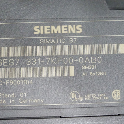 Siemens S7-300 SM331 6ES7331-7KF00-0AB0 6ES7 331-7KF00-0AB0