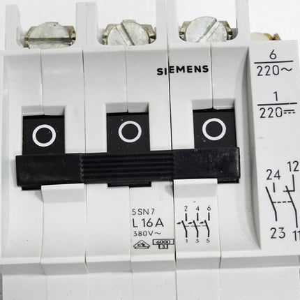 Siemens Leitungsschutzschalter 5SN7 L 16A - Maranos.de