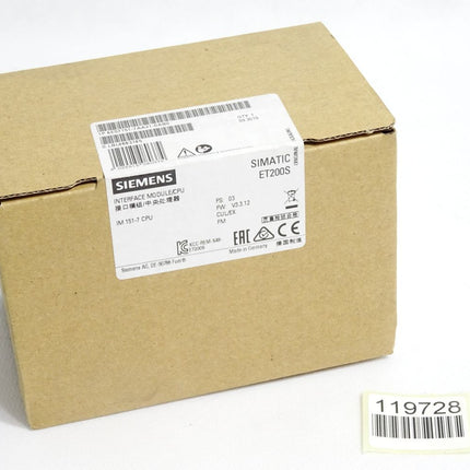 Siemens IM151-7 CPU 6ES7151-7AA21-0AB0 6ES7 151-7AA21-0AB0 / Neu OVP versiegelt - Maranos.de