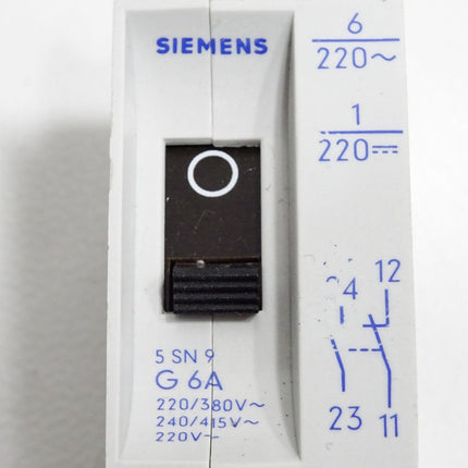 Siemens Leitungsschutzschalter 5SN9 G 6A - Maranos.de