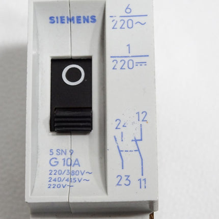 Siemens Leitungsschutzschalter 5SN9 G 10A - Maranos.de