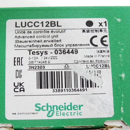 Schneider Electric Steuereinheit TeSys 036449 LUCC12BL / Neu OVP - Maranos.de