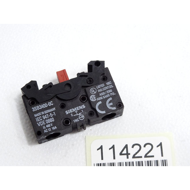 Siemens Schaltelement 3SB3400-0C - Maranos.de