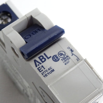 ABL Leistungsschalter E1 277VAC 1E1UM / Unbenutzt