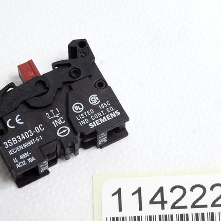 Siemens 3SB3403-0C Schaltelement - Maranos.de