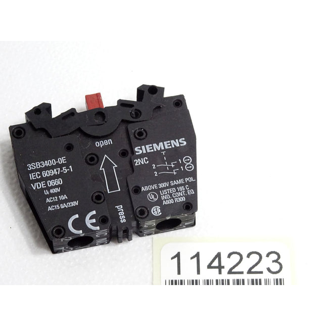 Siemens 3SB3400-0E Schaltelement - Maranos.de